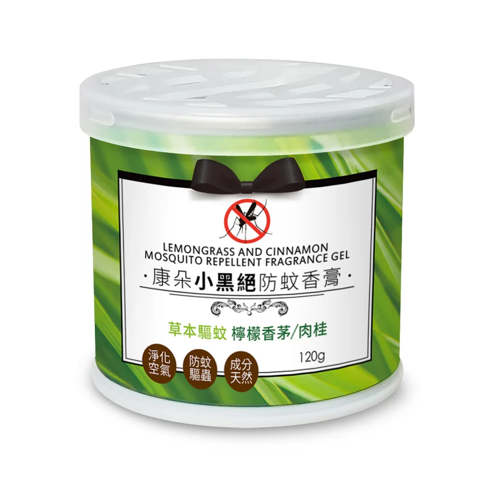【QUNDO 康朵】小黑絕防蚊香膏120g(24罐組)