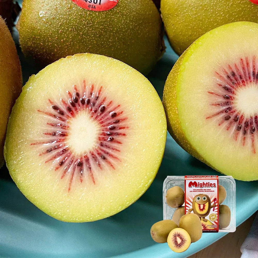 【FruitGo 馥果】美國空運 紅心奇異果5-6顆450g±10%/盒x4盒(水果禮盒送禮)