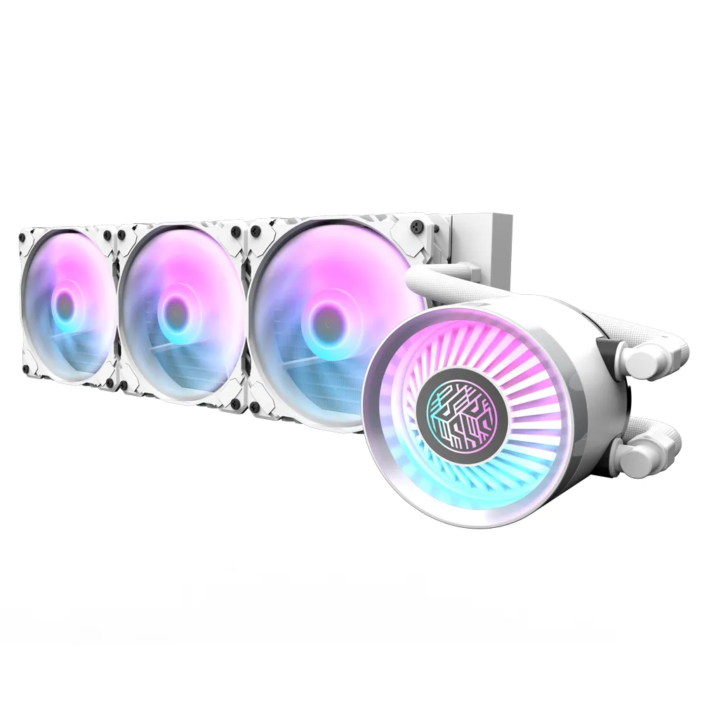 【darkFlash 大飛】大飛 Nebula DN360 ARGB 一體式 白色 水冷 CPU 散熱器(五年保固)