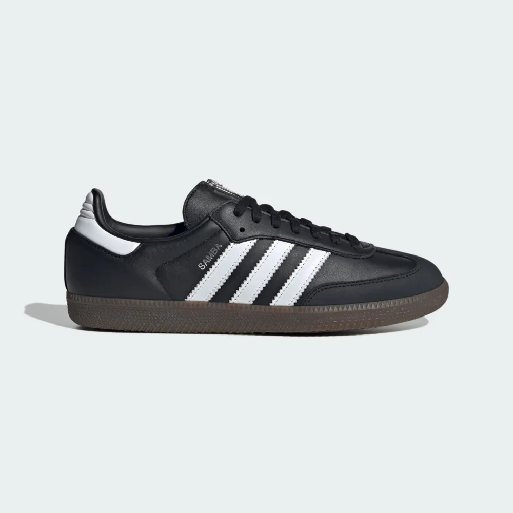 【adidas 愛迪達】Samba OG 男女 運動休閒鞋 德訓鞋 復古 舒適 黑 白(JQ8835)