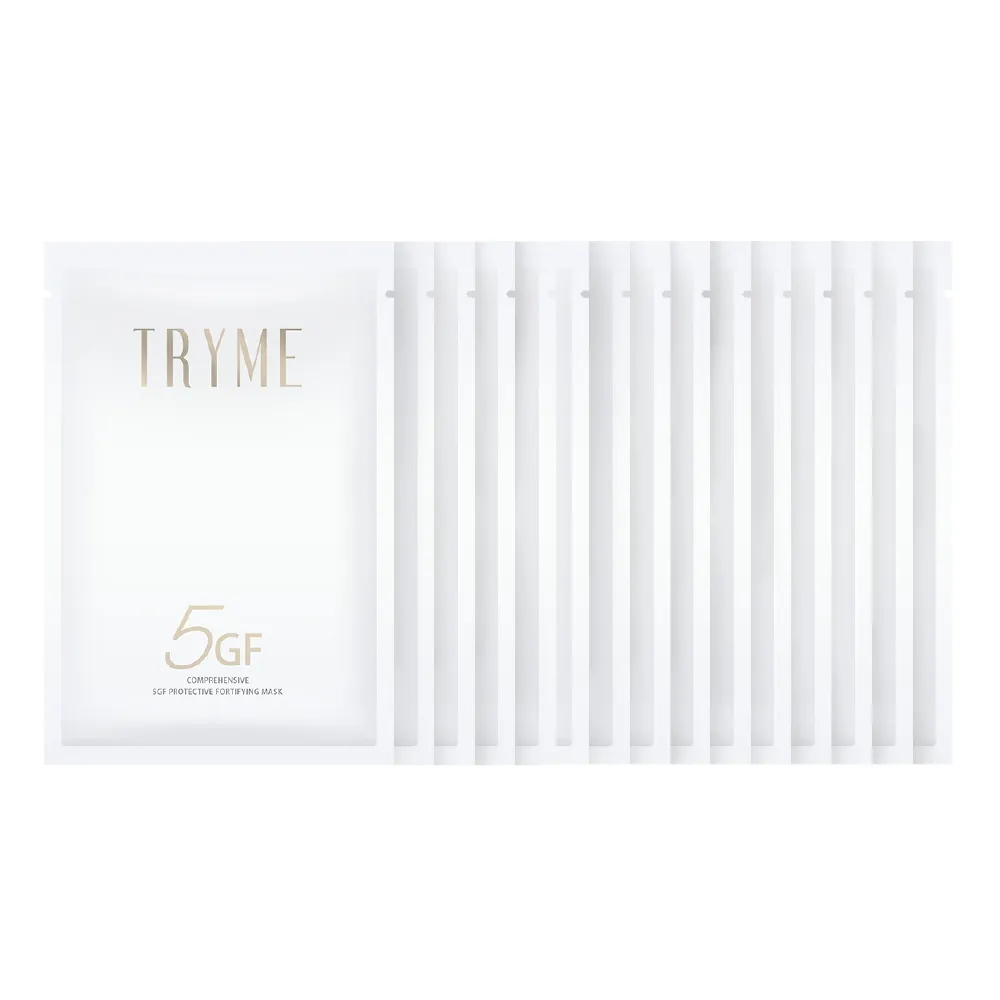 【TRYME 詩朵】5GF極光精萃甦活水潤面膜x3包(5片/包)