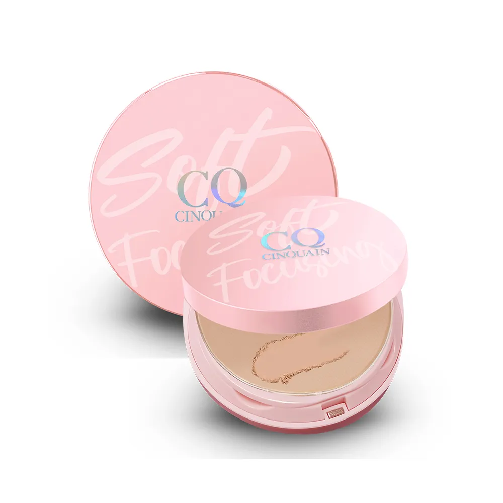 【CINQUAIN 思珂】無痕柔光兩用粉餅2入(SPF50＋★★★★)