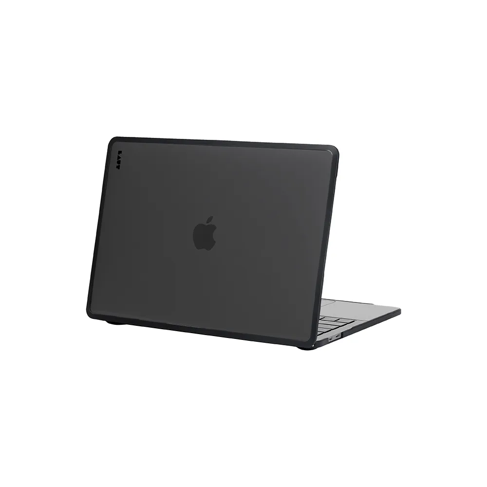 【LAUT 萊德】Macbook Pro 16吋（2021-2024）防摔筆電保護殼-黑(適用M1/M2/M3/M4電腦殼)