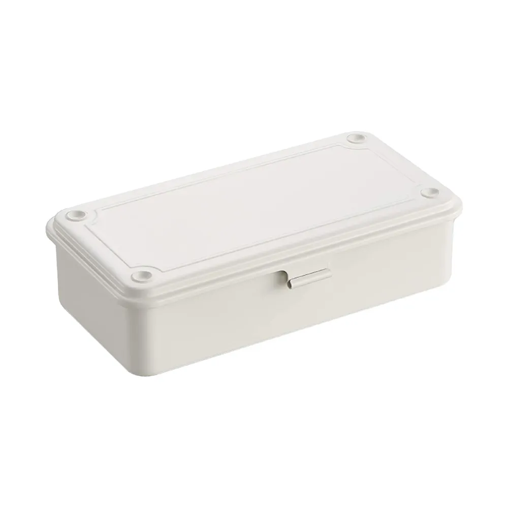 【TOYO】方型鋼製單層收納盒T-190(8色 台灣公司貨)