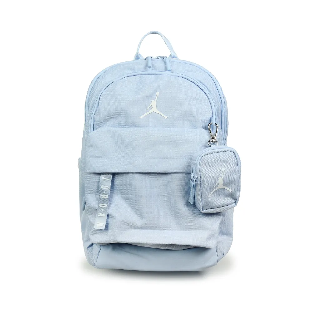 【NIKE 耐吉】後背包 Jordan Air School 藍 附小包 書包 JD2643101AD-001