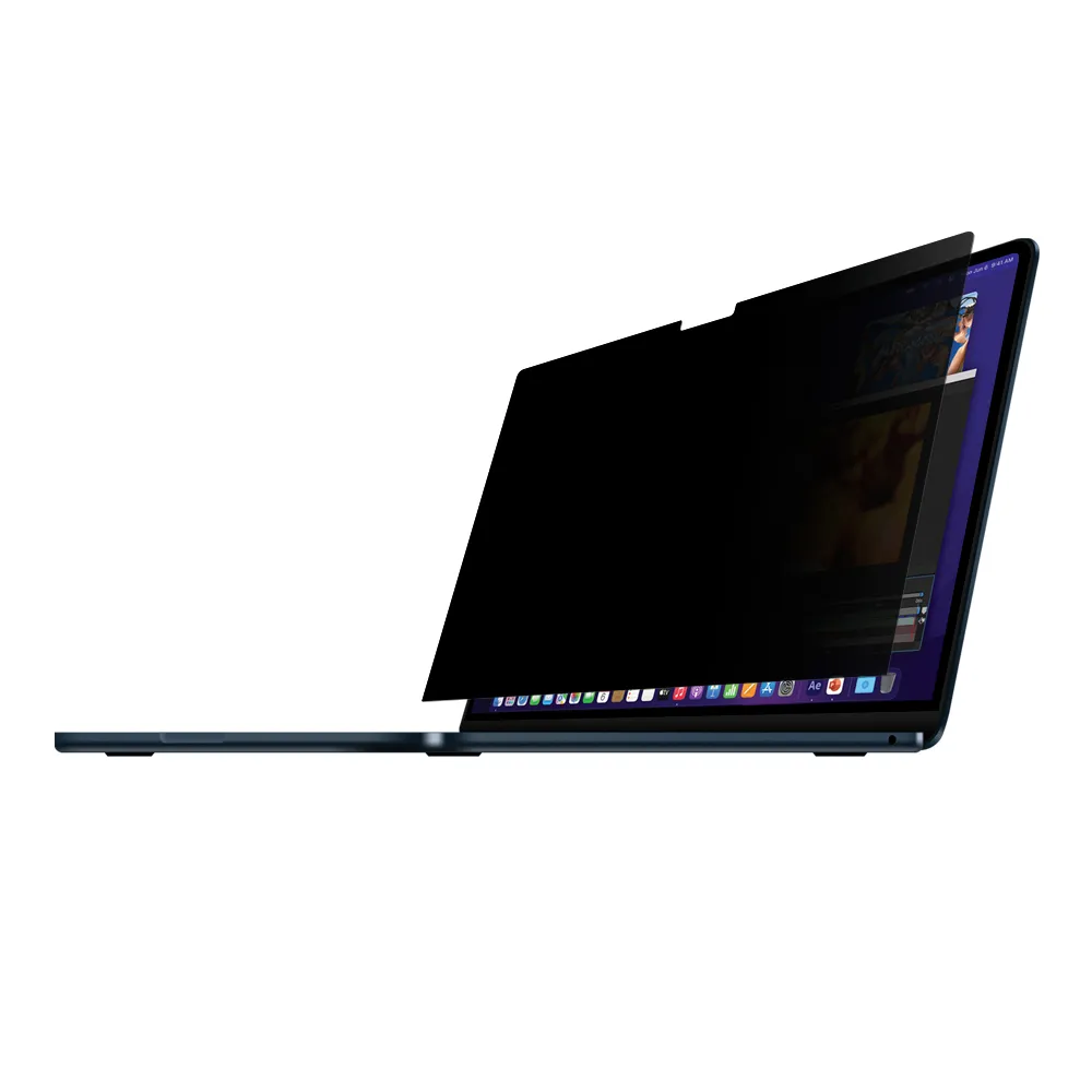 【YADI】PC獨特磁吸 Apple MacBook Pro M5 14.2吋 A3426 2026 專用 水之鏡防窺片