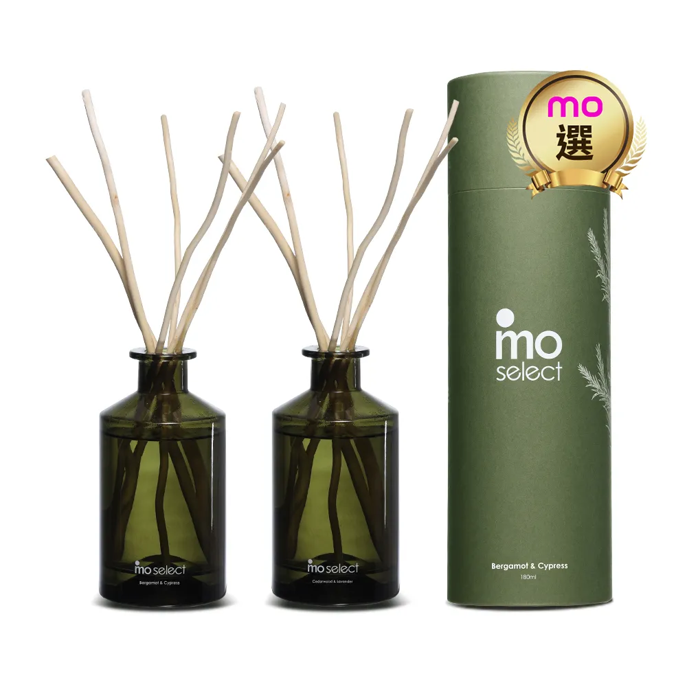 【mo select】植萃精油擴香任選2入超值組 180ml (mo選/香氛/居家香氛/精油擴香/精美禮物)
