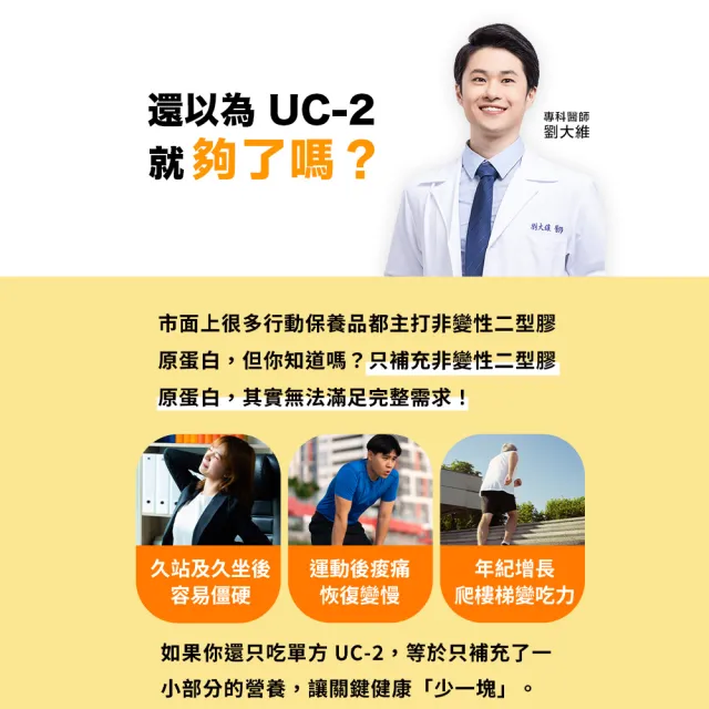 【甘味人生】鍵力膠原EXPRO(3gx15包x10盒/日本原裝非變性二型膠原蛋白/UC-II®/保健禮盒)