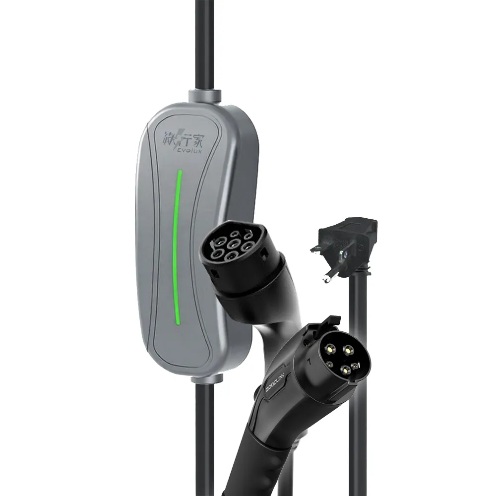 【EVOLUX 綠行家】LTA06 便攜式電動車充電器 16A/3.5kW 旅充 充電樁