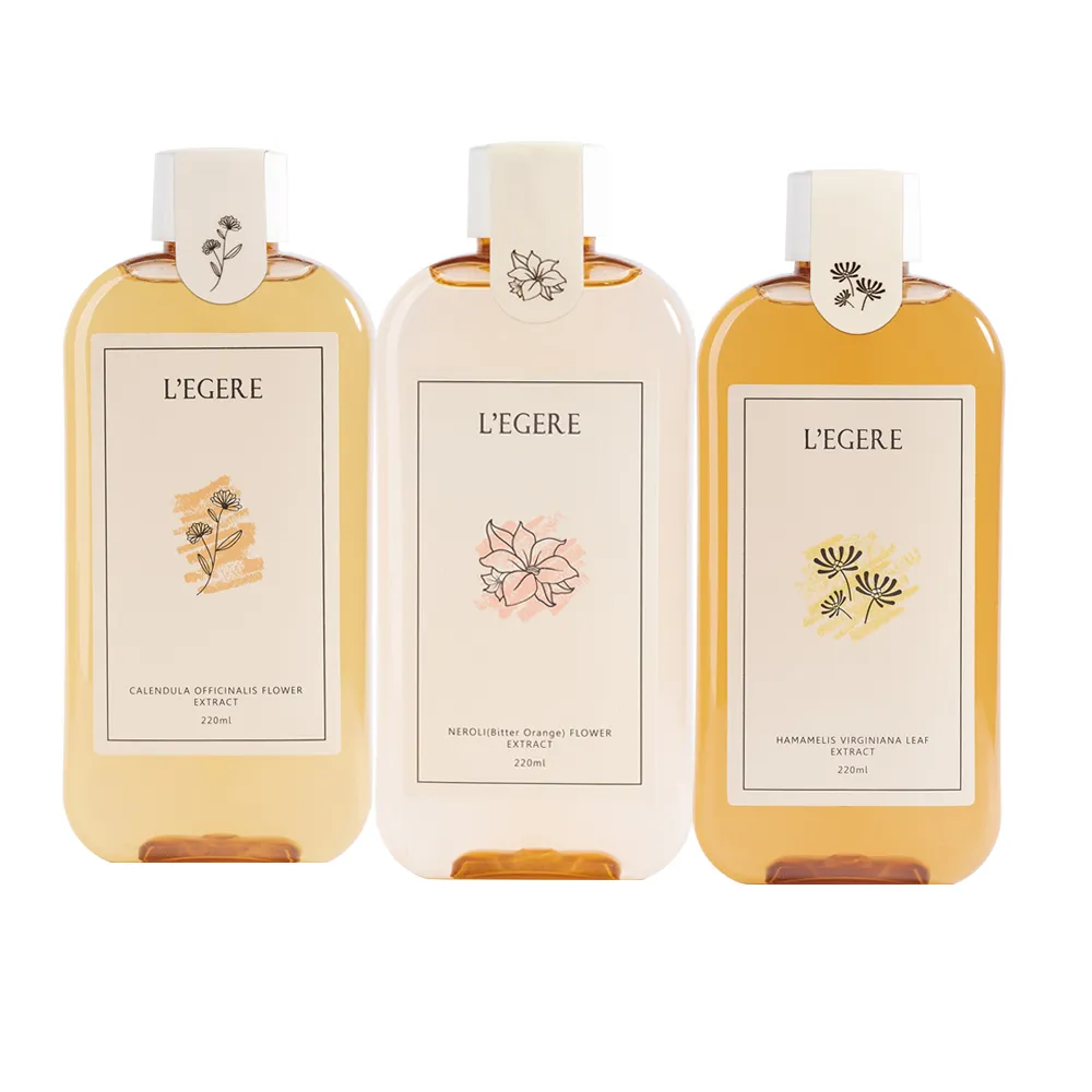 【LEGERE 蘭吉兒】原液精露220ml(任選兩款 金盞花舒緩/金縷梅控油/橙花保濕)