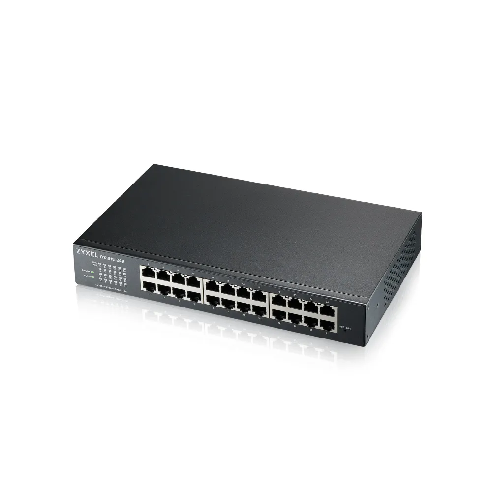 【ZyXEL 合勤】GS1915-24E 24埠交換器