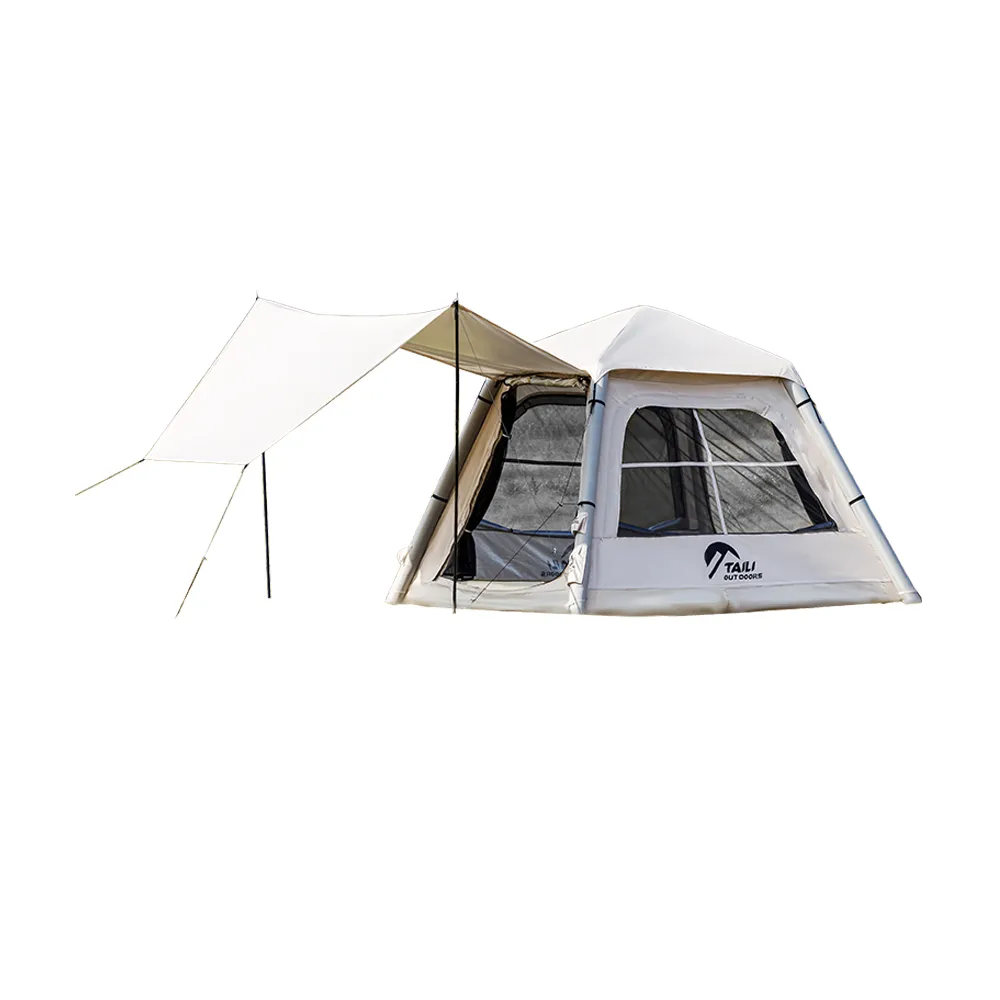 【TAI LI 太力】6.76m☆山韻全自動充氣帳 4-6人帳(氣柱帳 免搭建帳篷 3-4人帳 充氣速搭帳 野餐帳篷)