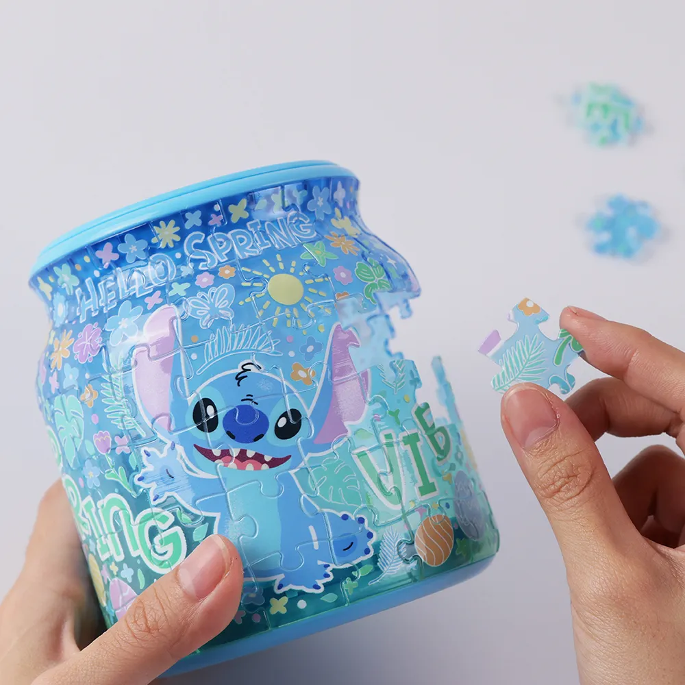 【Pintoo】星際寶貝史迪奇 - 春日來臨 - 收納罐拼圖96片