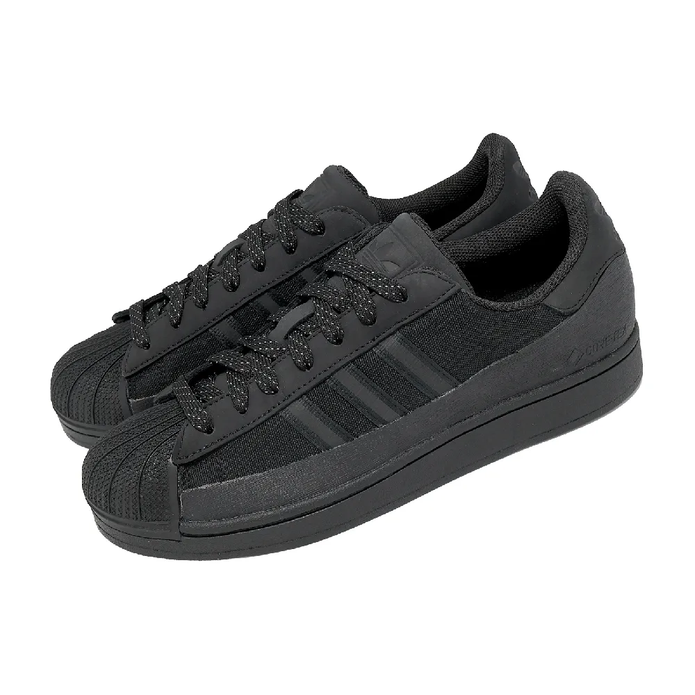 【adidas 愛迪達】休閒鞋 Superstar II MG GTX 男鞋 黑 防水 復古 貝殼鞋 KK0995