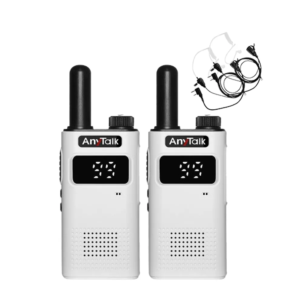 【AnyTalk】FRS-927免執照無線對講機 ◤一組二入 ◢贈空氣導管耳機(螢幕顯示)