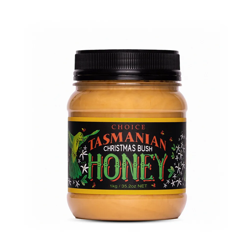 【THE TASMANIAN HONEY COMPANY】澳洲塔斯馬尼亞島聖誕樹生蜂蜜-1kg(Christmas Bush)