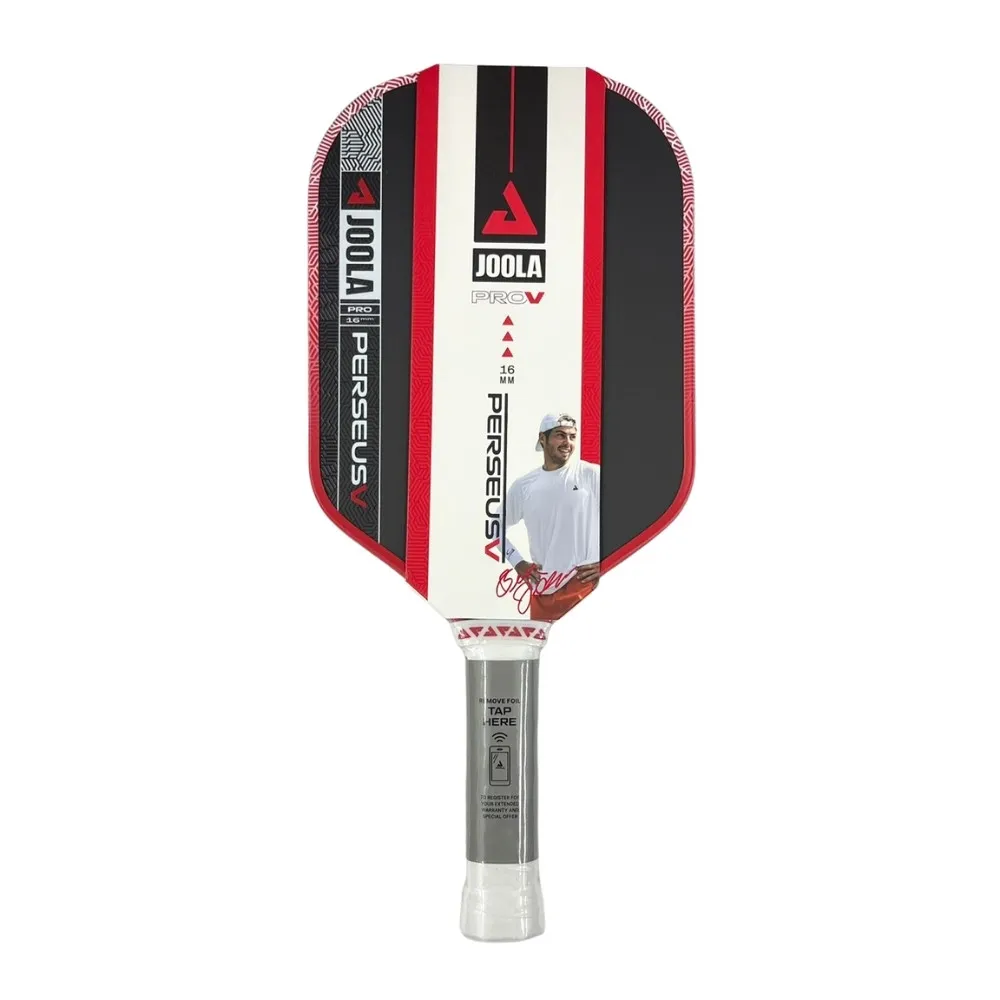 【JOOLA】JOOLA快節奏進攻型PERSEUS PRO V BLAZE 16MM匹克球拍紅(600559)