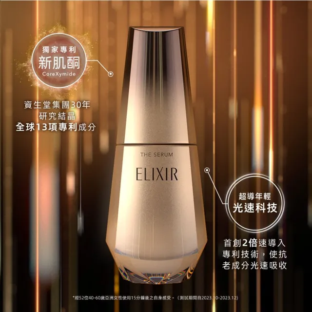【ELIXIR 怡麗絲爾】光速A醇加量組(光速精華、新A醇15g)