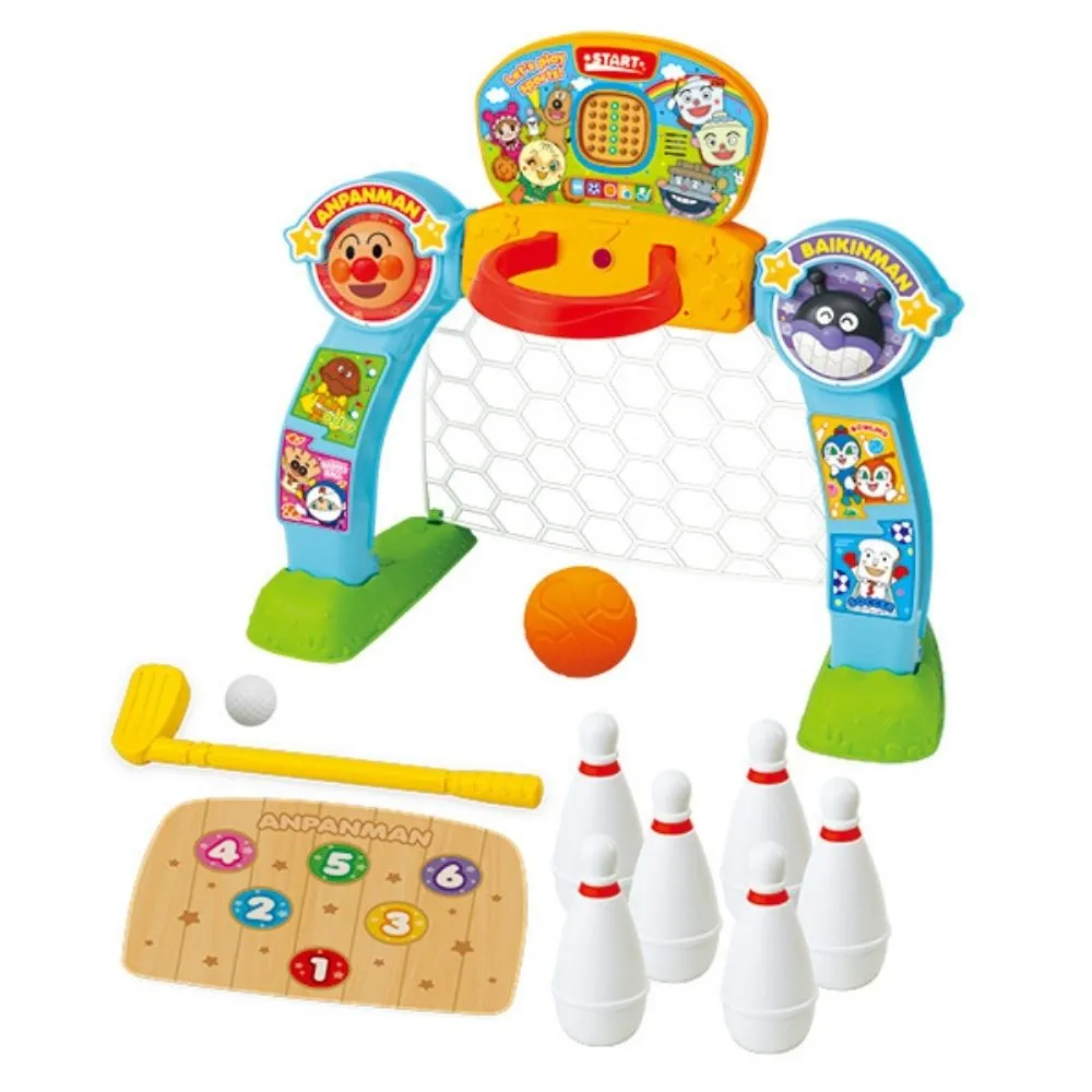 【ANPANMAN 麵包超人】官方商店  麵包超人 4合1體能啟發遊玩組