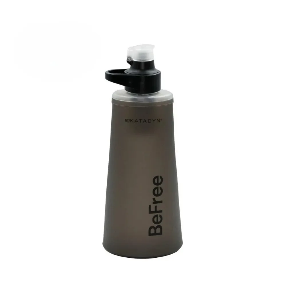 【KATADYN】BeFree AC 個人隨身濾水器加厚款 1.0L 經典黑 Black 8021403(馬布谷戶外)