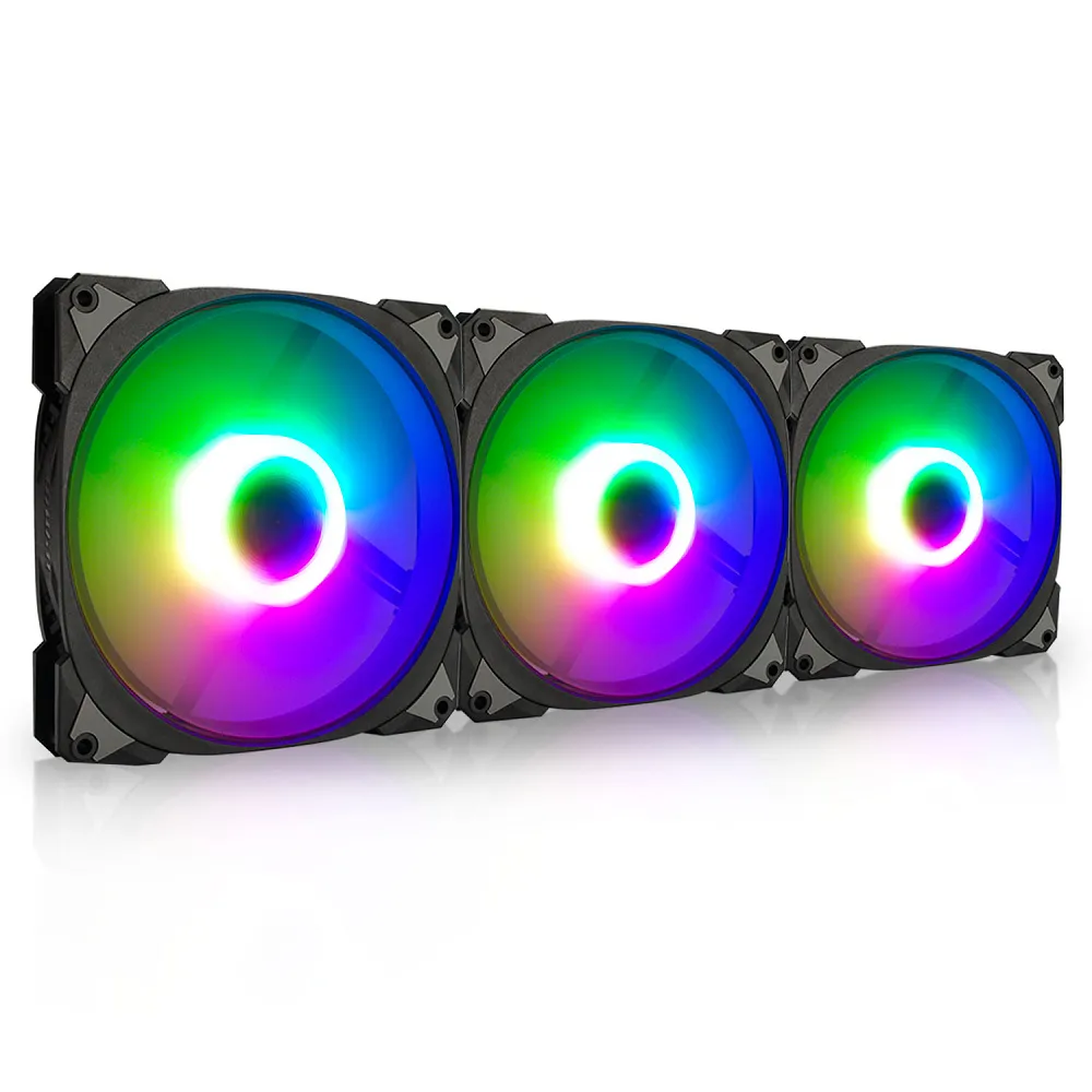 【InWin 迎廣】AN140 黑色 ARGB風扇 3顆裝組(AN系列)