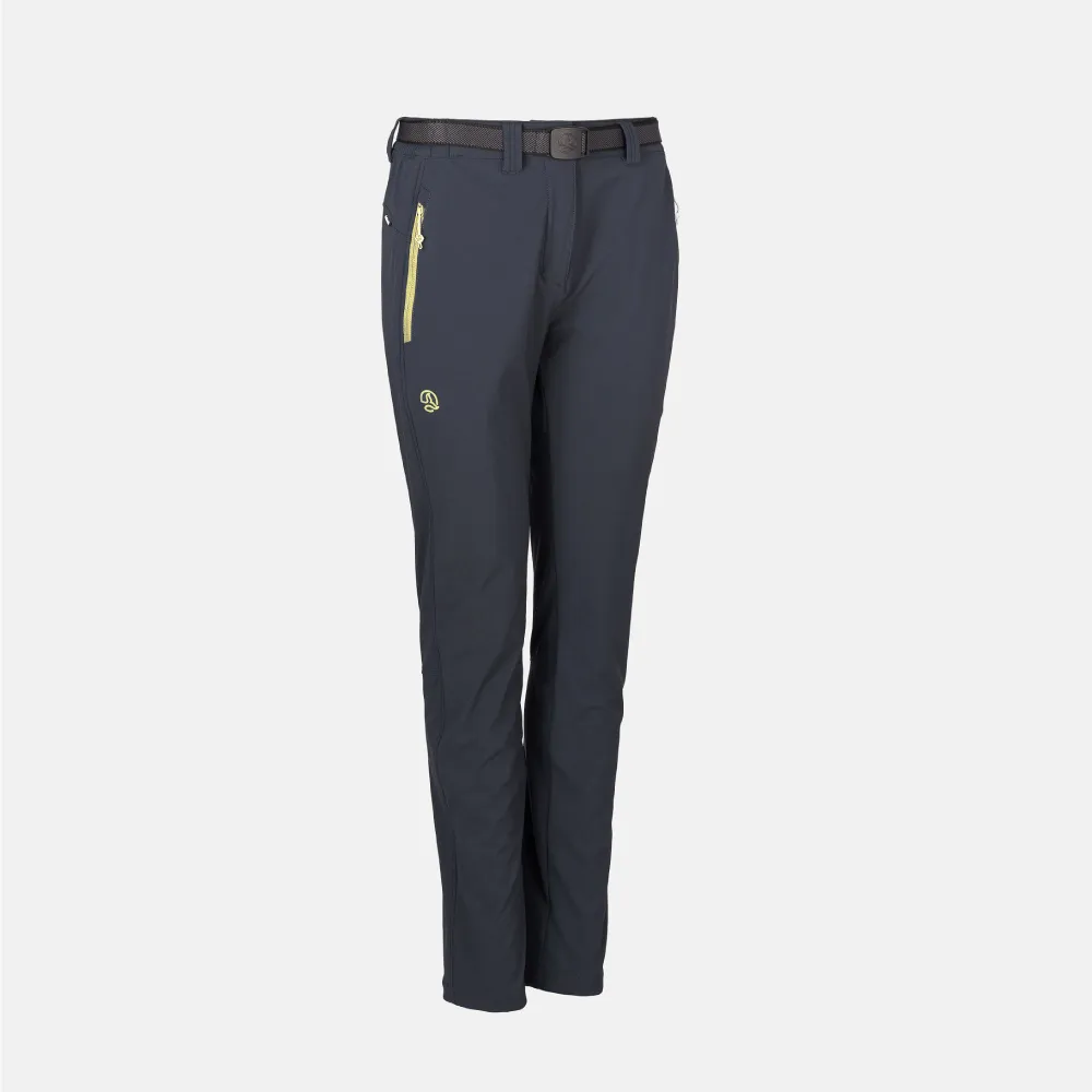 【TERNUA】女Shellstretch保暖長褲 DARKSTONE PANT AF 1273444(防潑水 輕磨毛 登山褲 健行褲)