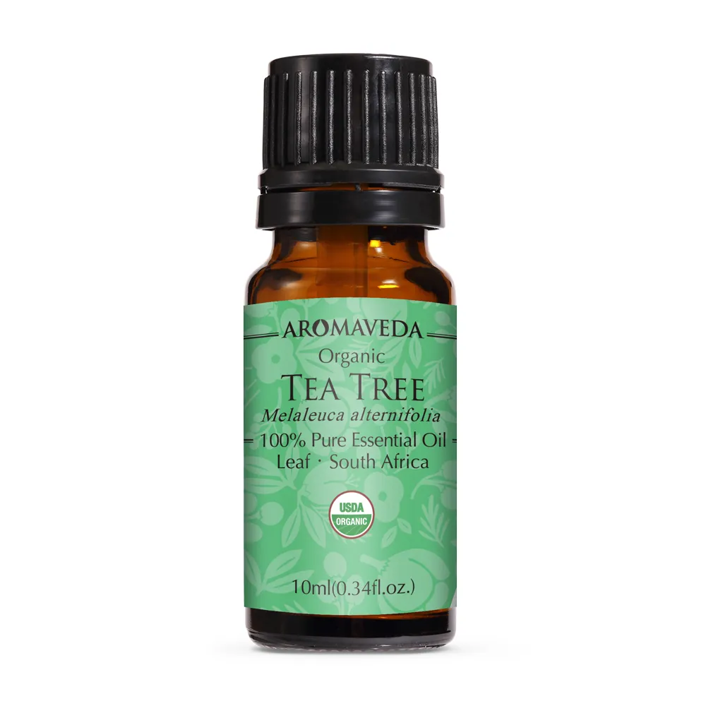 【Aromaveda 艾蘿蔓】有機茶樹精油10ml(美國官方有機認證抗菌與淨化環境)