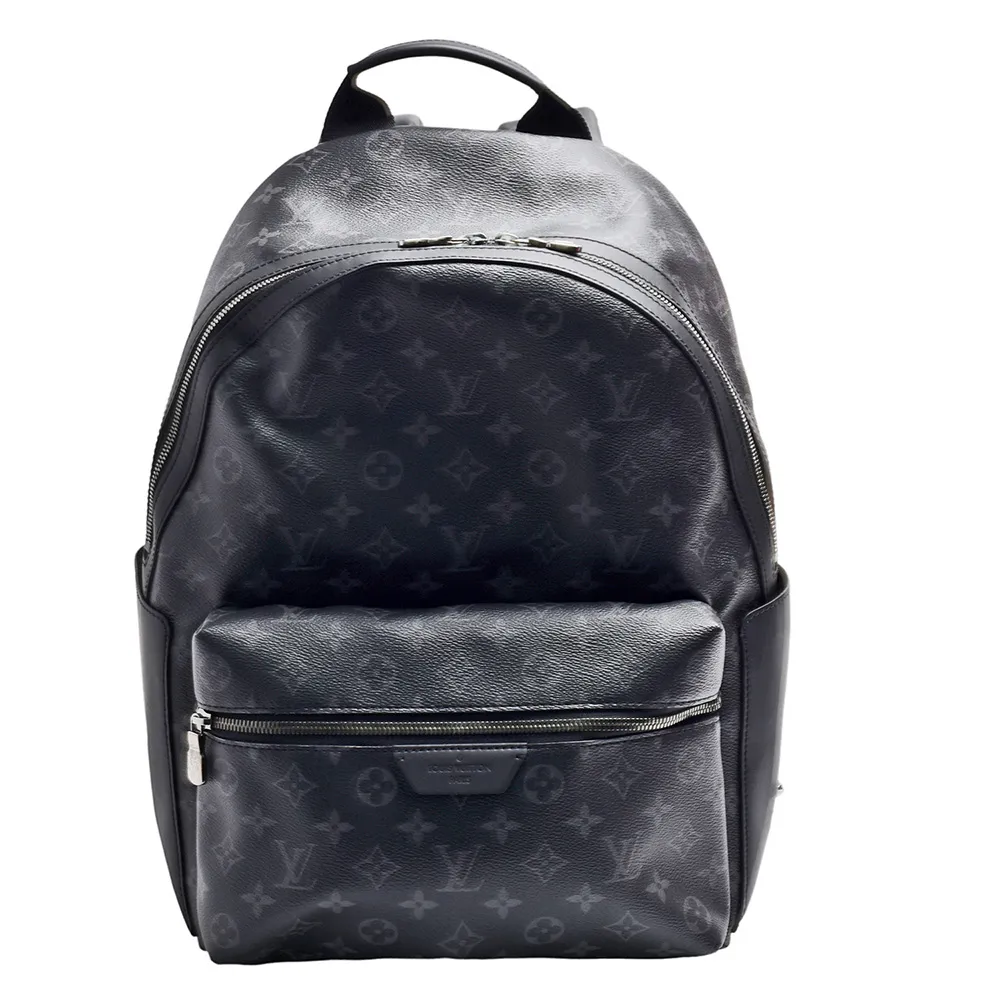 【Louis Vuitton 路易威登】M22558 經典Discovery PM Eclipse帆布拉鍊後背包