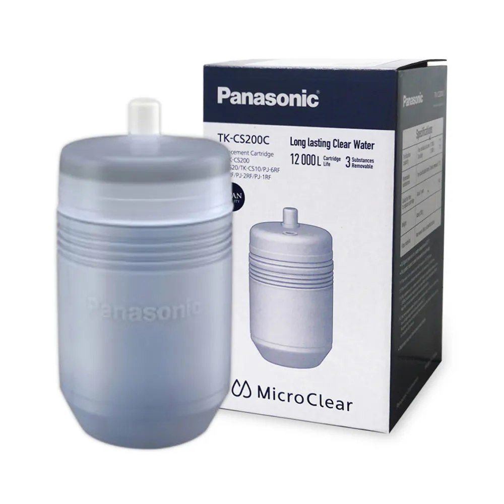 【Panasonic 國際牌】濾水器專用濾心 TK-CS200C(超值二入組)