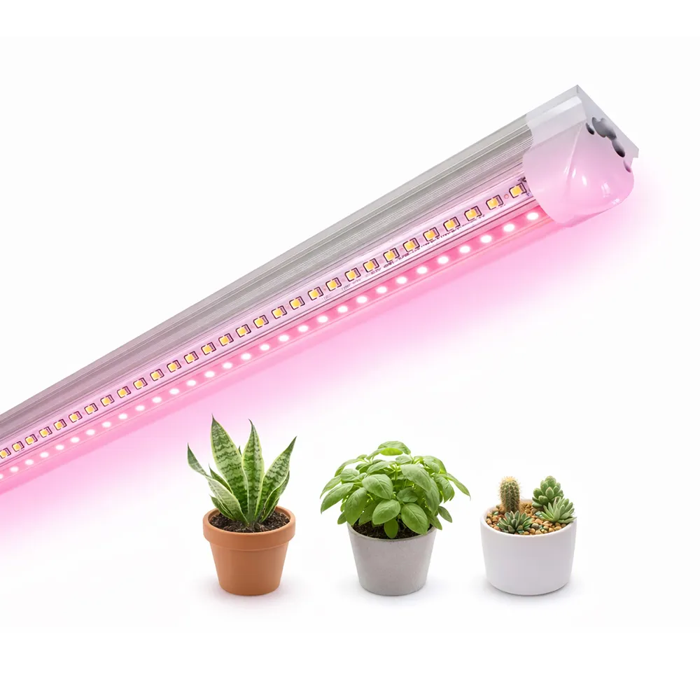 【JIUNPEY 君沛】2入組 T8一體式V型植物燈管 3呎50W 加強型光譜(植物生長燈)
