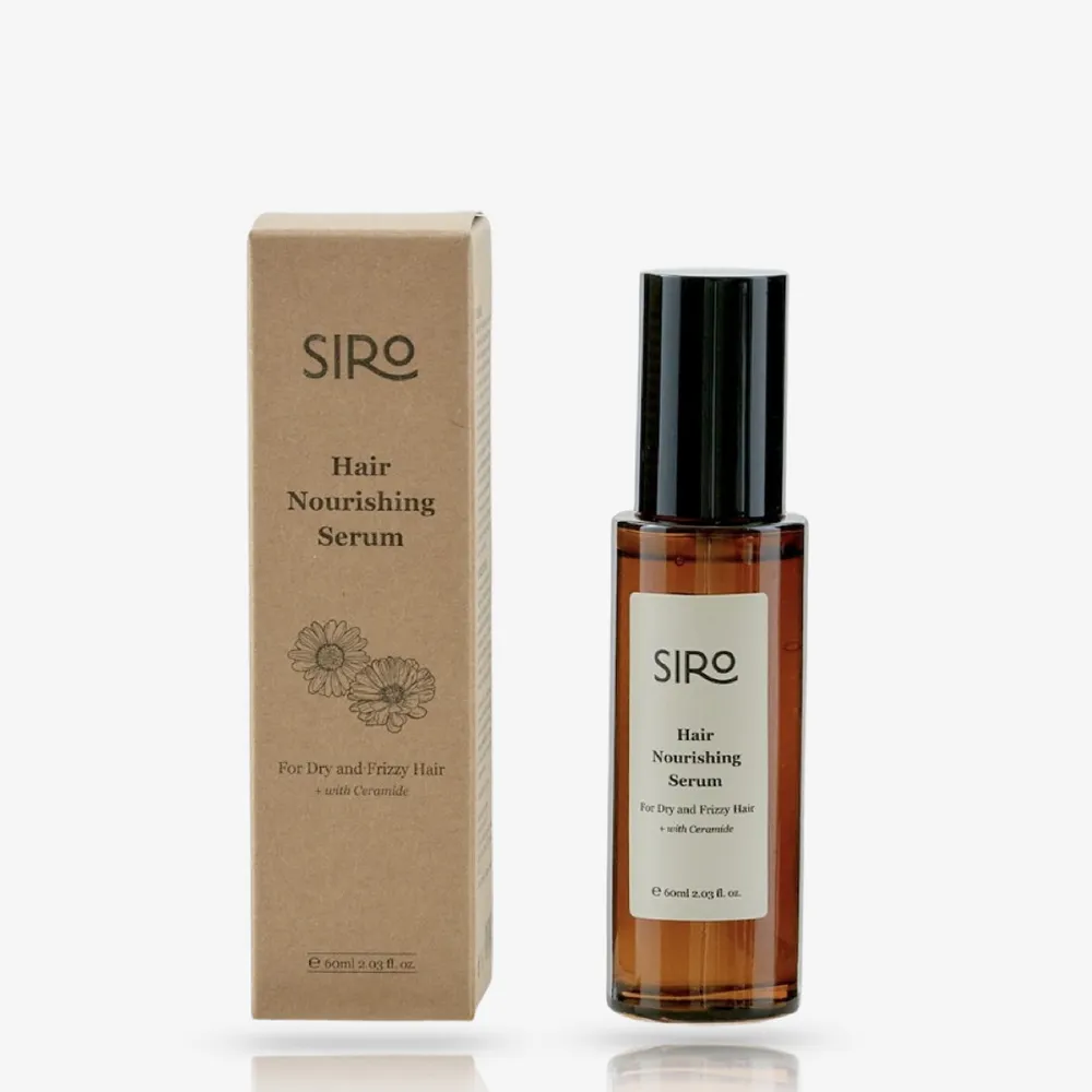【Siro】小雛菊髮油 60ml(高溫染燙造型前後防護、電棒捲前護髮、維持頭髮香氣、髮尾毛燥、無光澤頭髮)