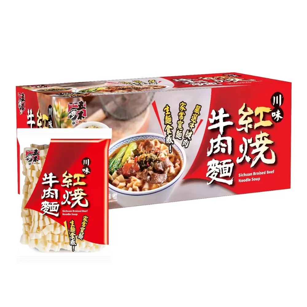 【五木】川味紅燒牛肉麵(216公克x6包/箱)