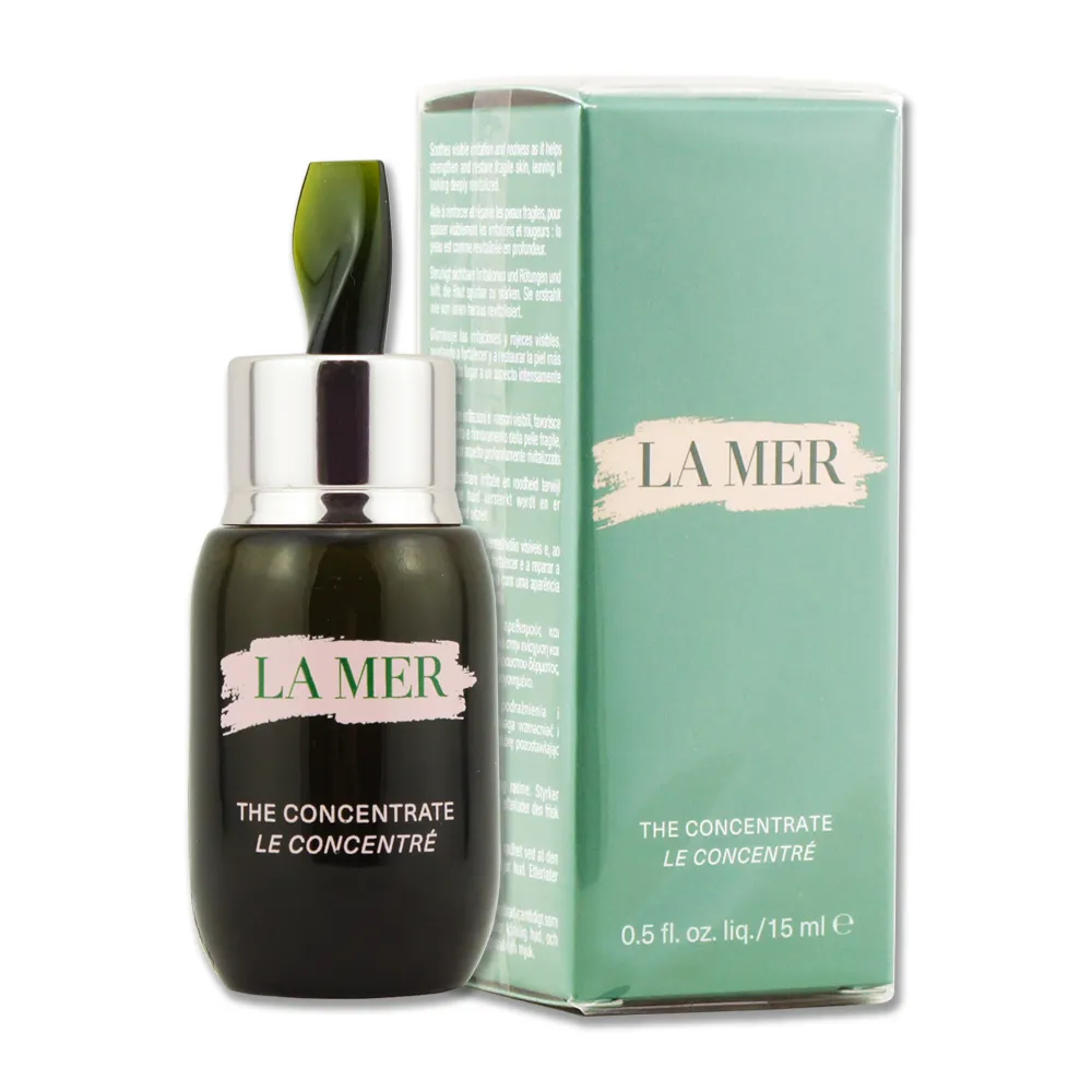【LA MER 海洋拉娜】濃萃雙重修復精華 15ML（專櫃公司貨）