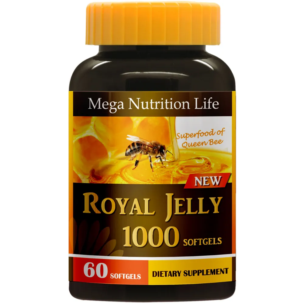 【美國Mega】新蜂王乳軟膠囊 2罐(60粒/罐)
