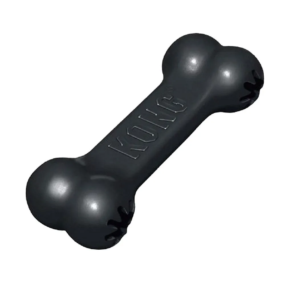 【KONG】Extreme Goodie Bone / 黑色狗骨頭益智玩具 M（10012）(寵物玩具)