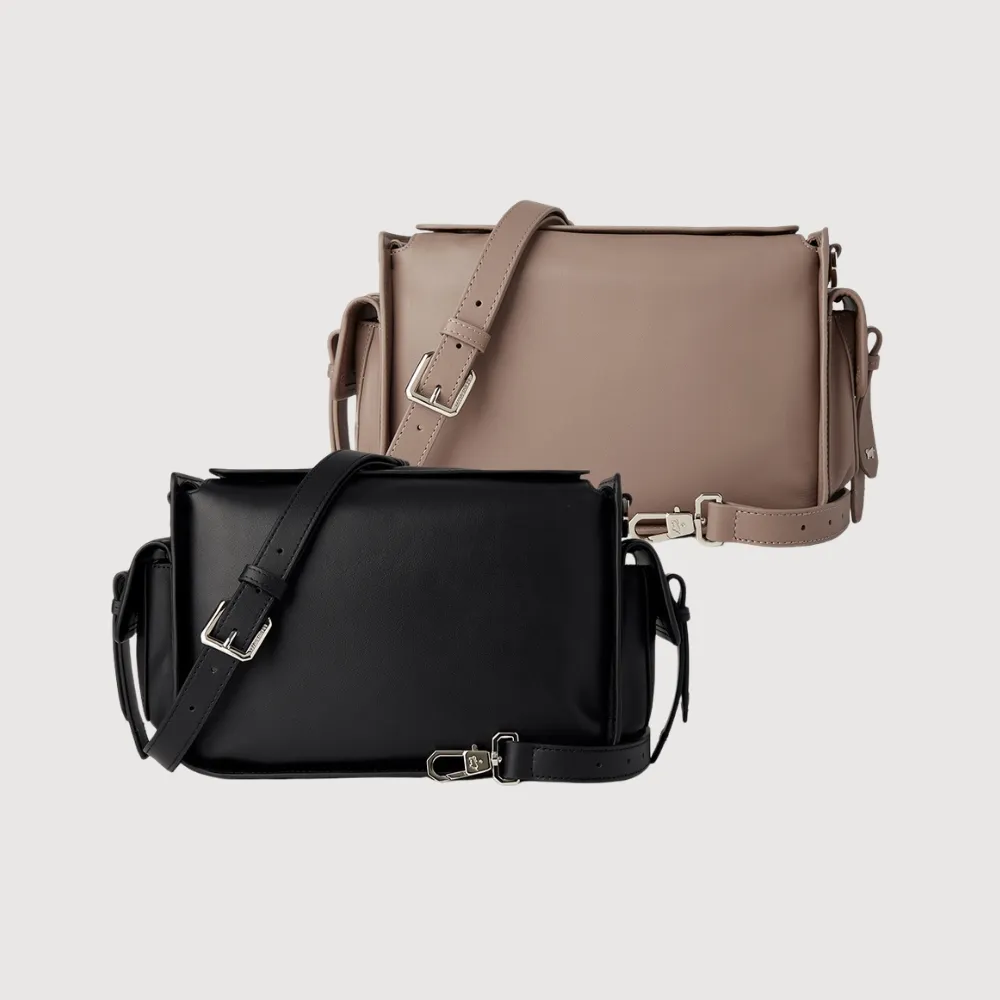 【BRAUN BUFFEL 德國小金牛】柯亞-A 小肩包-多色任選(BF893-26-BK/SVM) 女包送禮推薦