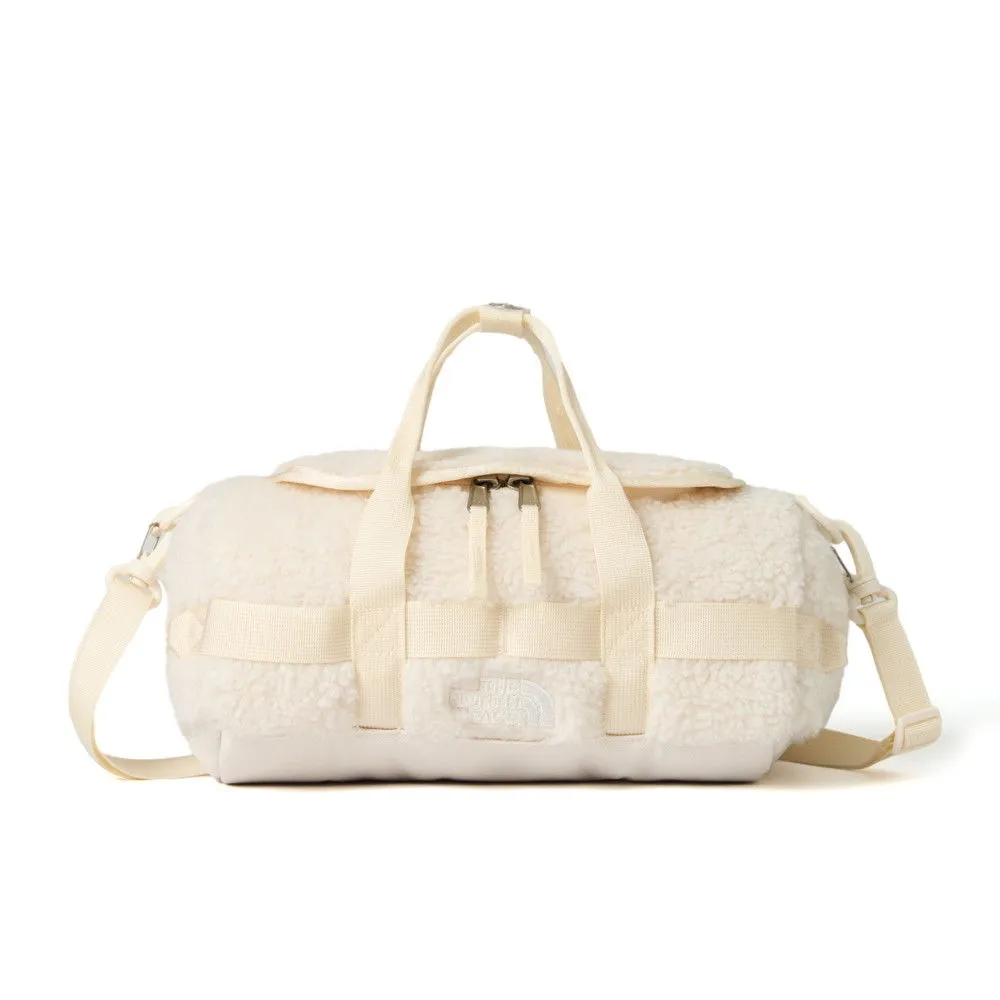 【The North Face】TNF 休閒 運動 側背包 BASE CAMP HIGH PILE MINI BAG 男 女 米白(NF0A8F05UBO)