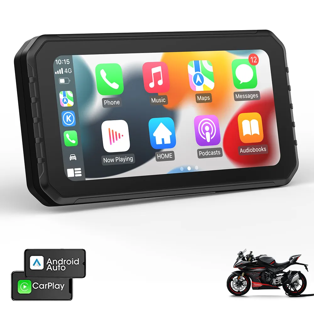 【Spedal 勢必得】CL876 CarPlay/AndroidAuto雙系統6.25吋機車行車記錄器(全機防水/前後雙錄/GPS定位導航)