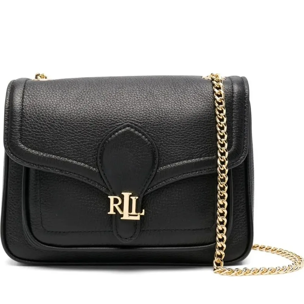 【RALPH LAUREN】雙11 BRADLEY SM 單肩背包 小號 黑色女包包