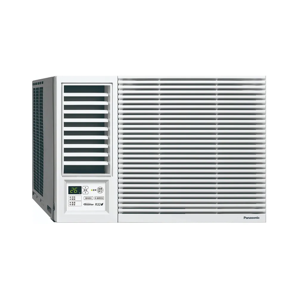 【Panasonic 國際牌】8-10坪 R32 一級變頻冷暖6.0kW左吹式窗型空調 (CW-U60LHA2)