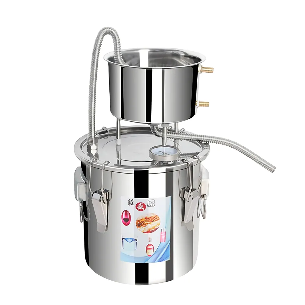 【EARISE 雅蘭仕】36L釀酒機/蒸餾器/精油機/釀酒機/家用蒸餾器(304不鏽鋼純露機 小型釀酒器 純露提取器)