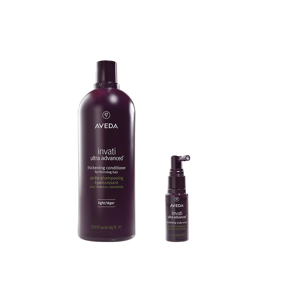 【AVEDA】蘊活煥欣潤髮乳1000ml(頭皮護理 立即提升視覺髮量)_附贈 壓頭