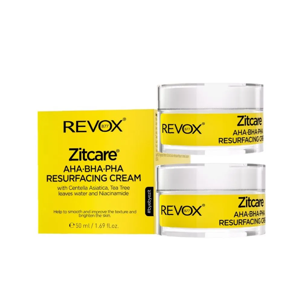 【REVOX B77 瑞博士】果酸煥膚粉刺調理凝乳50mlx2入 (夜用)