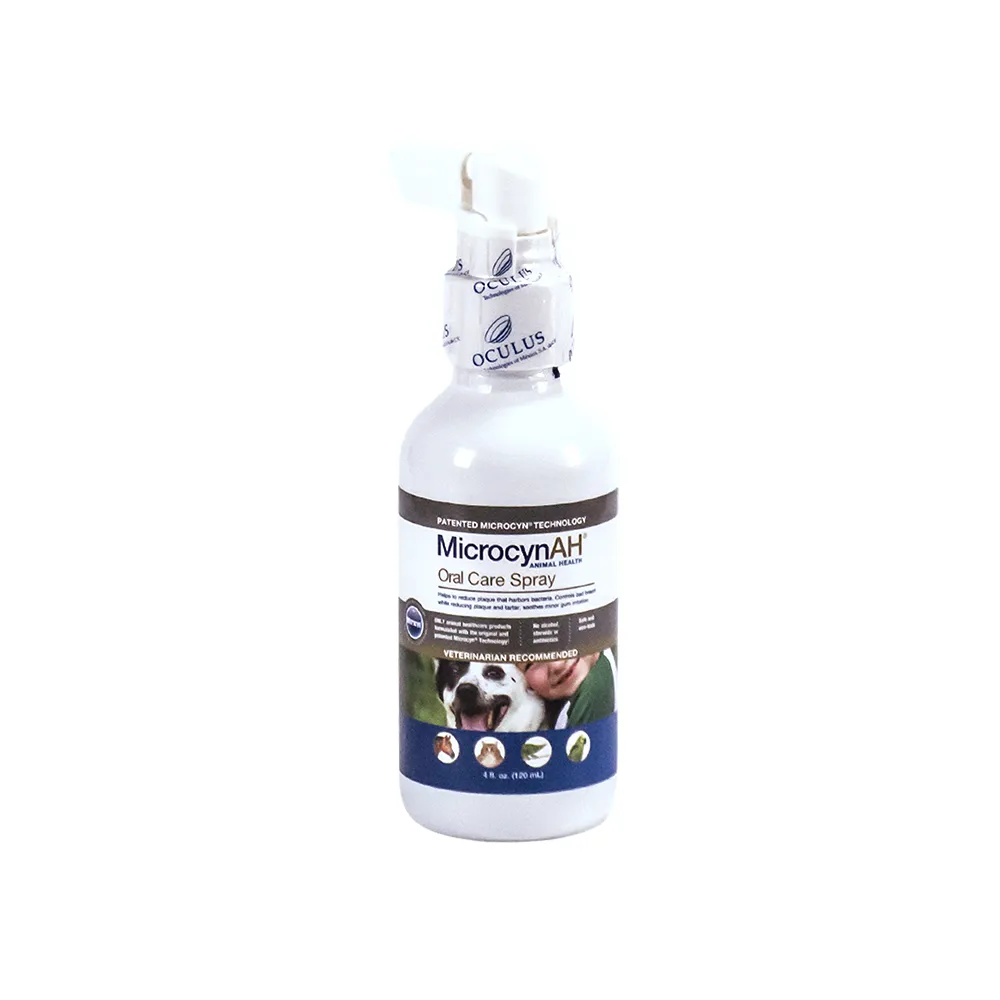 【MicrocynAH 麥高臣】口腔護理噴霧-4oz