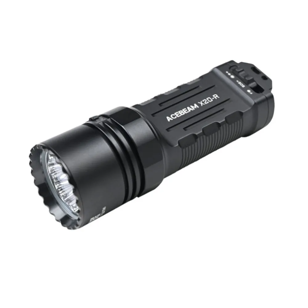 【ACEBEAM】電筒王  X20-R 10000流明 440米 雙模式戰術手電筒 強光遠射 戰術尾按 一鍵爆閃 TYPE-C 18650