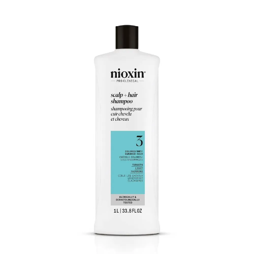 【NIOXIN 耐奧森】官方直營 3號潔髮露300ml(洗髮精)