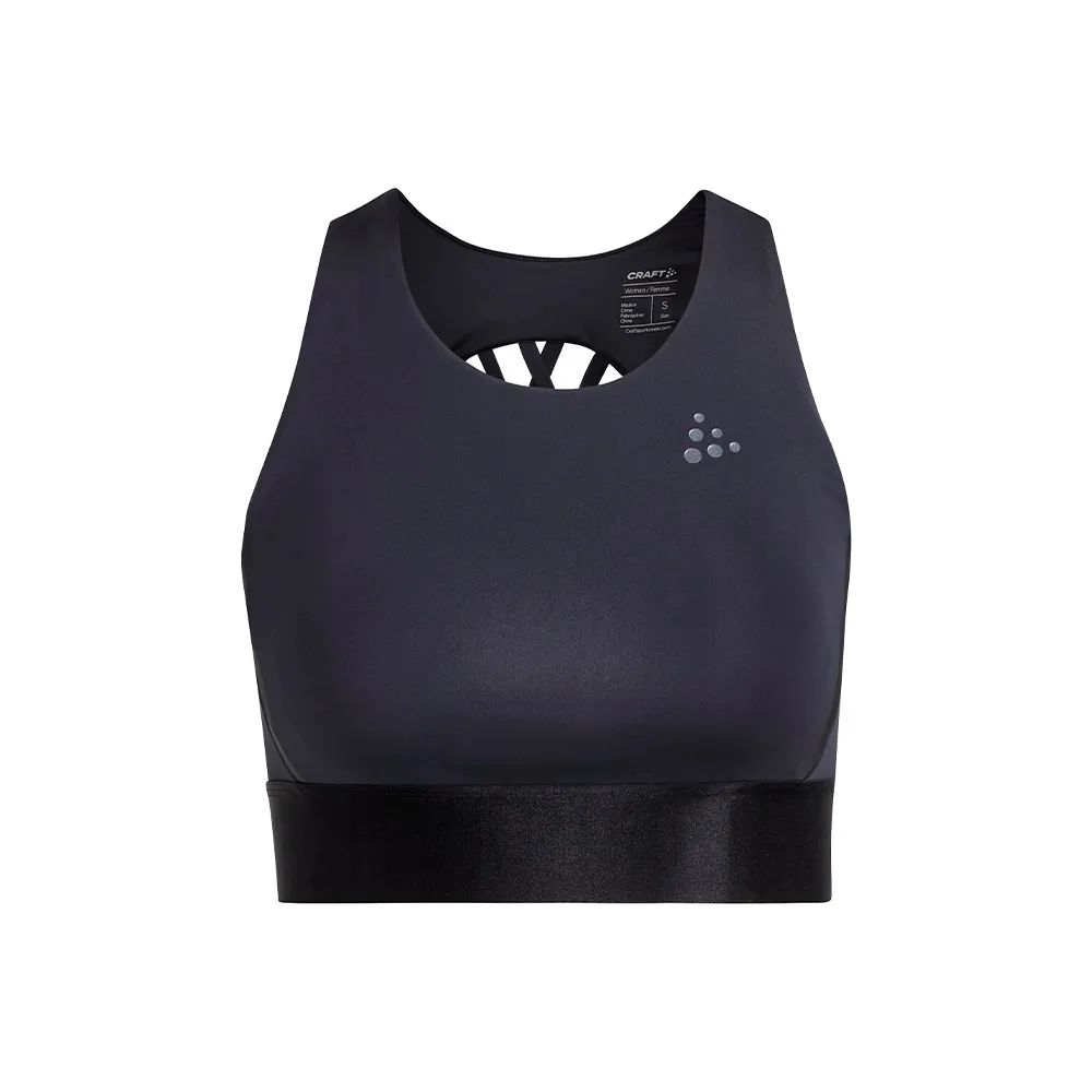 【CRAFT】女 ADV HiT Padded Sport Top W 短版運動背心(1913700-999000)