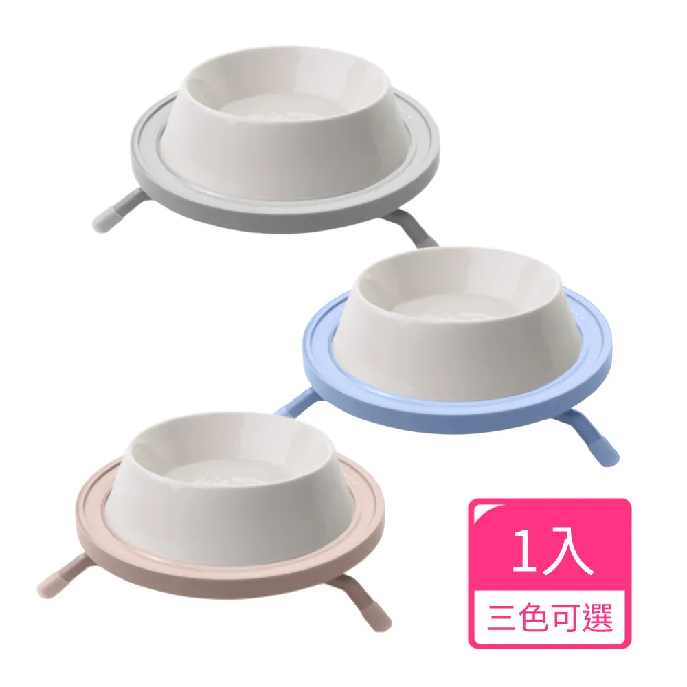 【防御工事】Hururu Koka! 可調式架高防蟻寵物碗_附防蟻墊