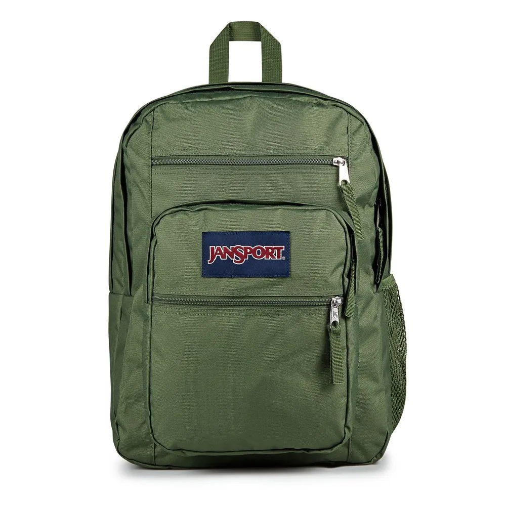【JANSPORT】雙11 BIG STUDENT 大容量背包 軍綠色(JS0A47JKKM1)