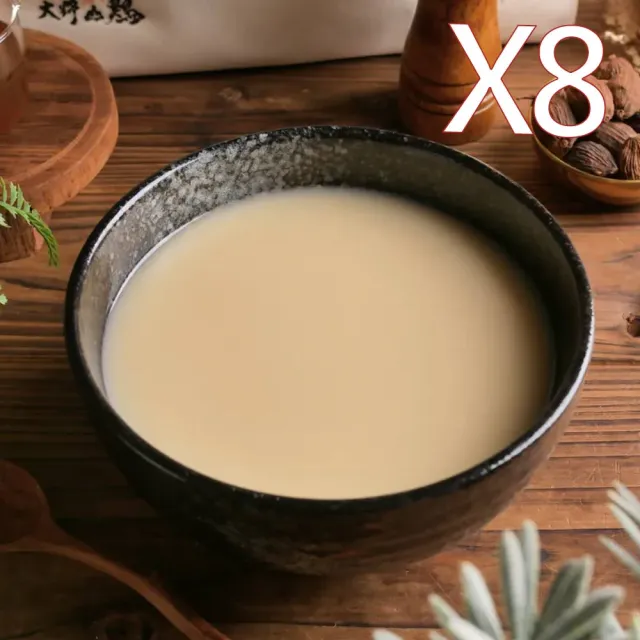 【大野山牧場】草間雞 超濃黏嘴雞白湯/雞湯(350mlx2 *8組 - 高雄在地飼養)